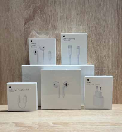 Apple AirPods, cables y cargadores