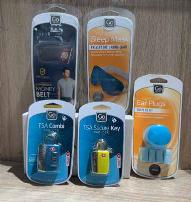 Accesorios de viaje TSA candados antifaz