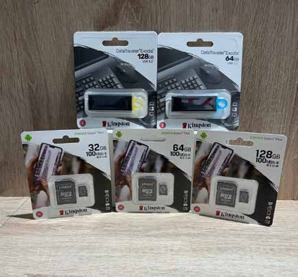 Kingston USB Flash y tarjetas MicroSD